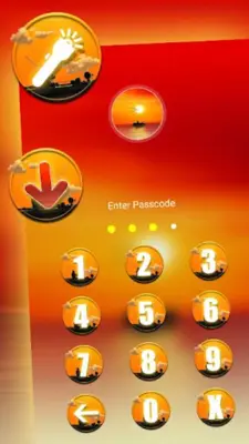 Sunset Launcher Theme android App screenshot 0